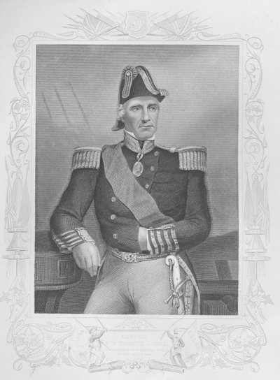 Porträt von Lord Edmund Lyons von English School
